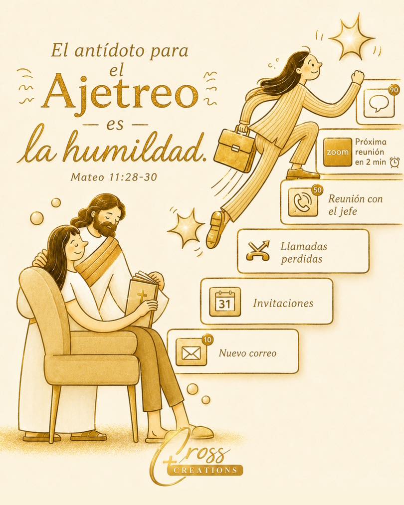 El antídoto para el ajetreo es la humildad