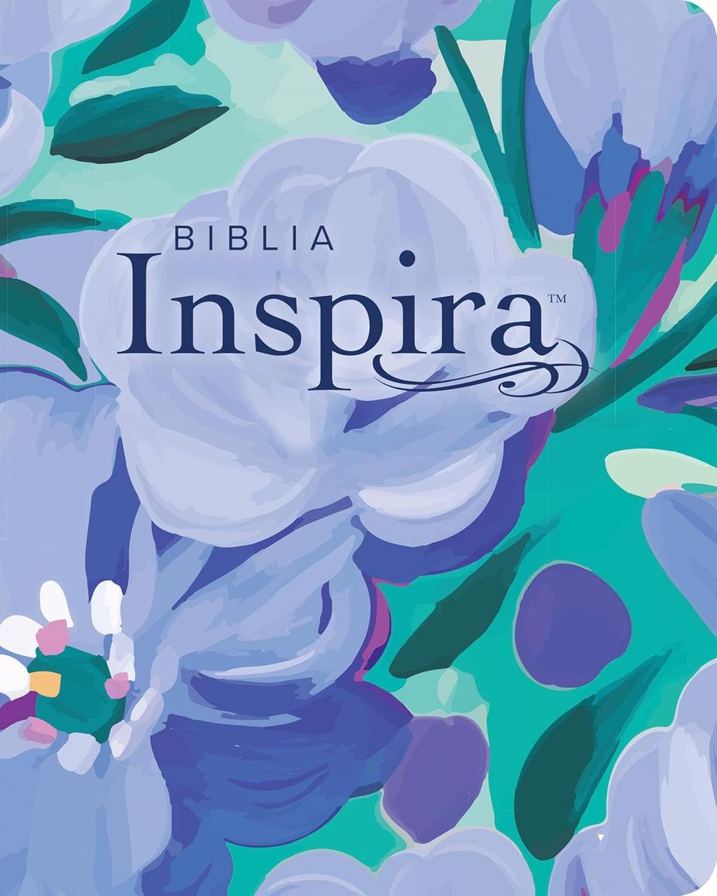 Biblia Inspira NTV, letra grande con Filament (SentiPiel, Ramo azul) (Spanish Edition)